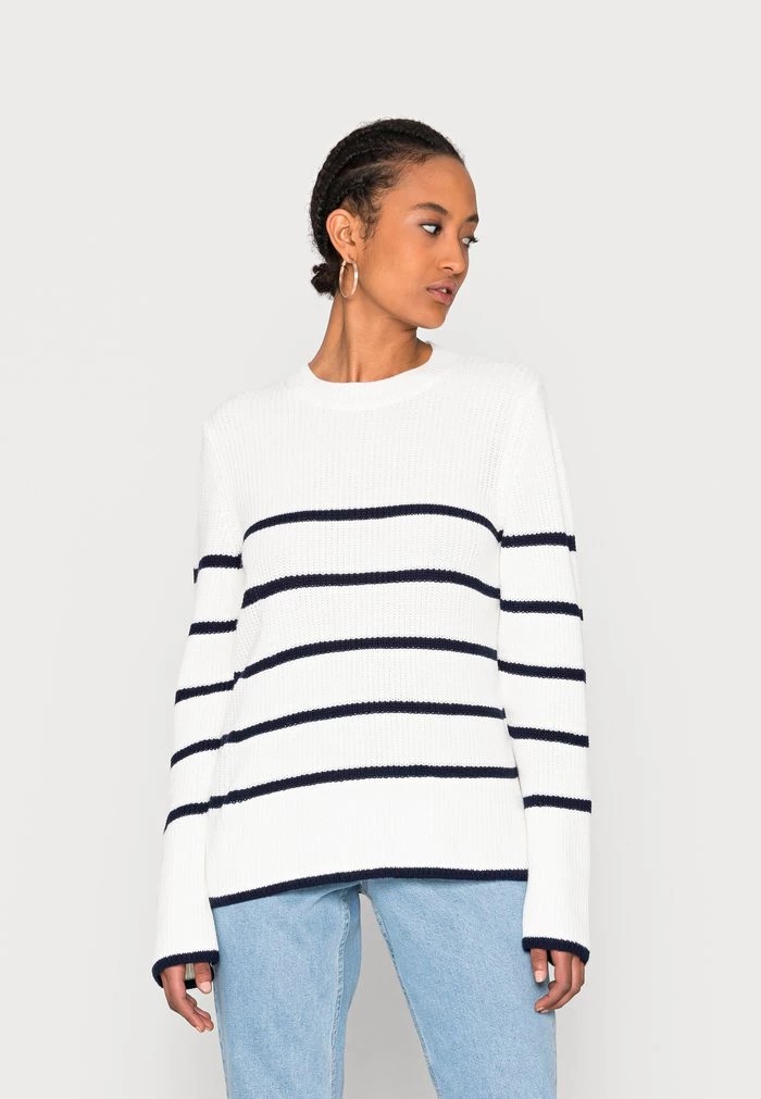 Pulls De Golf ANNA FIELD Anna Field Jumper Blanche Femme | VCG-5860541